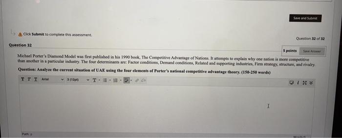 michael porters diamond model was first published