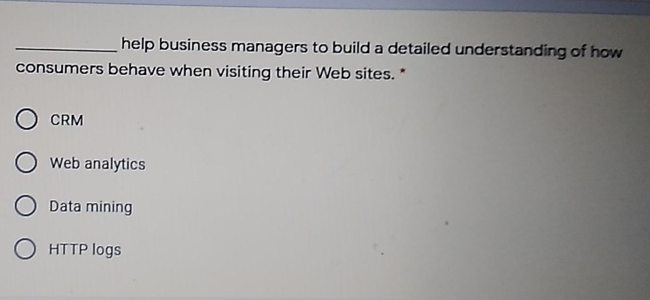 help business managers to build a detailed