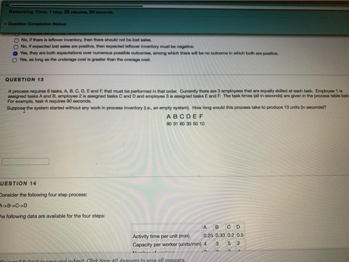 number 13 Hematning Time thot 22 34 - Question