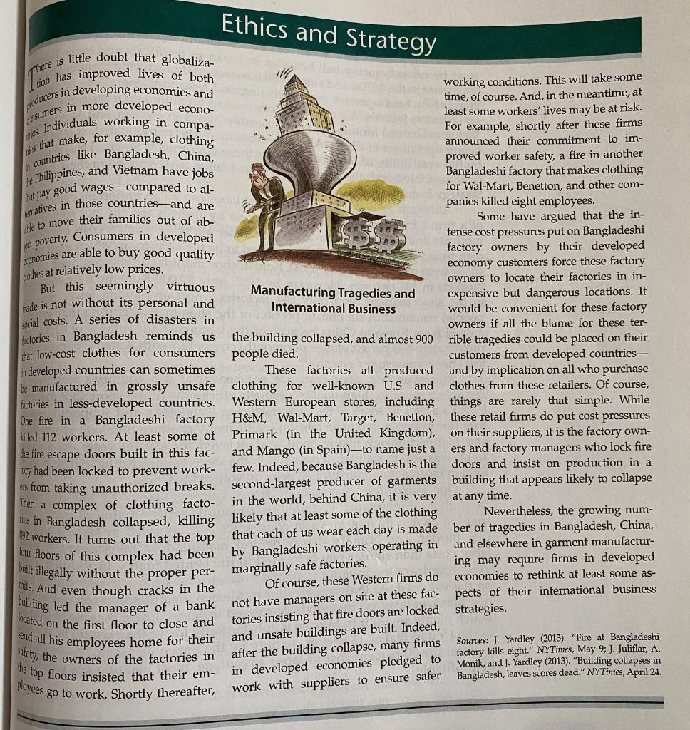 What is the theme in this article? Ethics and