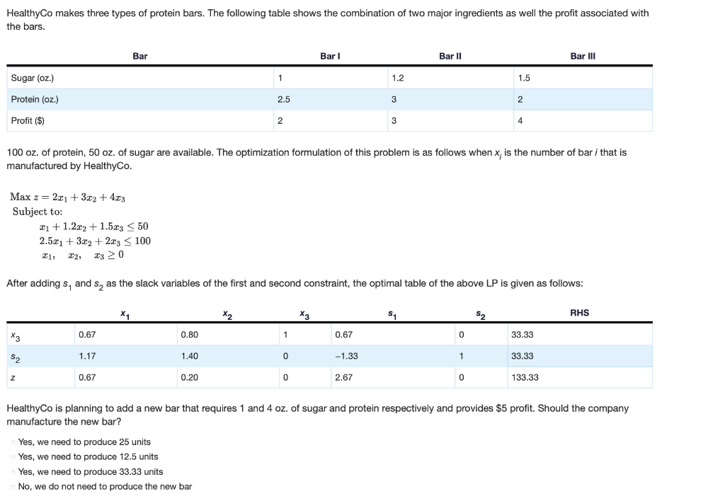 HealthyCo makes three types of protein bars. The