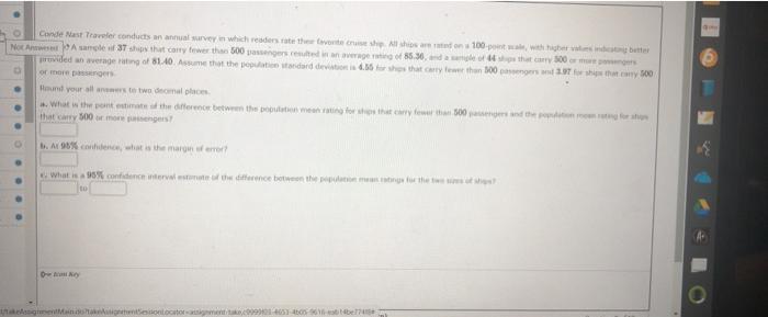 Cande Nast Traveler conducts an annual survey in