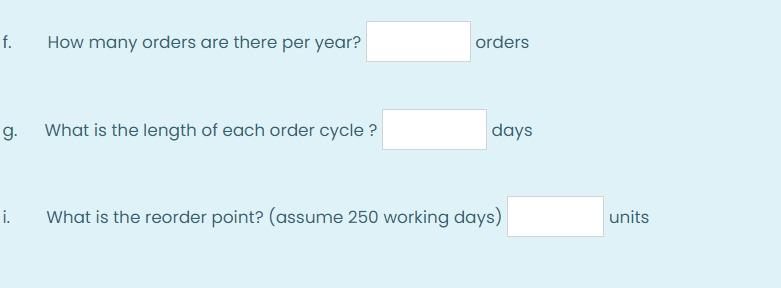 Suppose that your company sells a product for