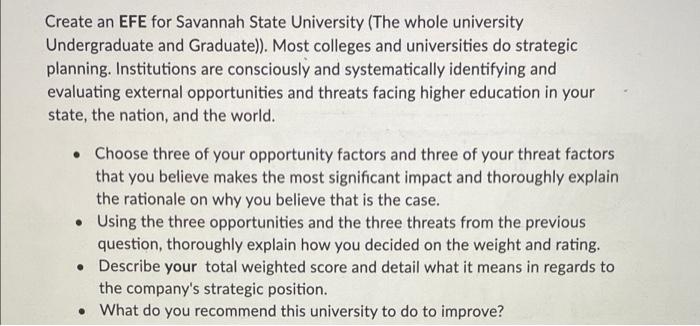 please read and answer the questions Create an