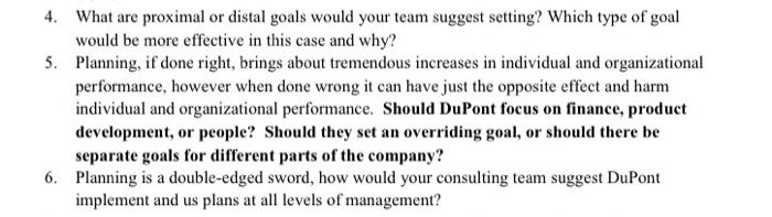 Answer 4,5,6 What Would You Do? Case Assignment