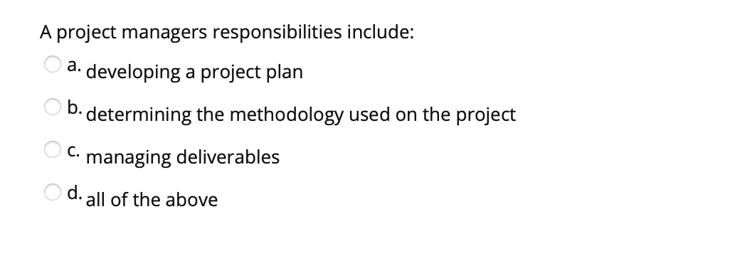 Project constraints include: a. time & quality b.