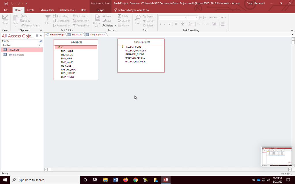 how can I Establish Relationship(s) and Enforce