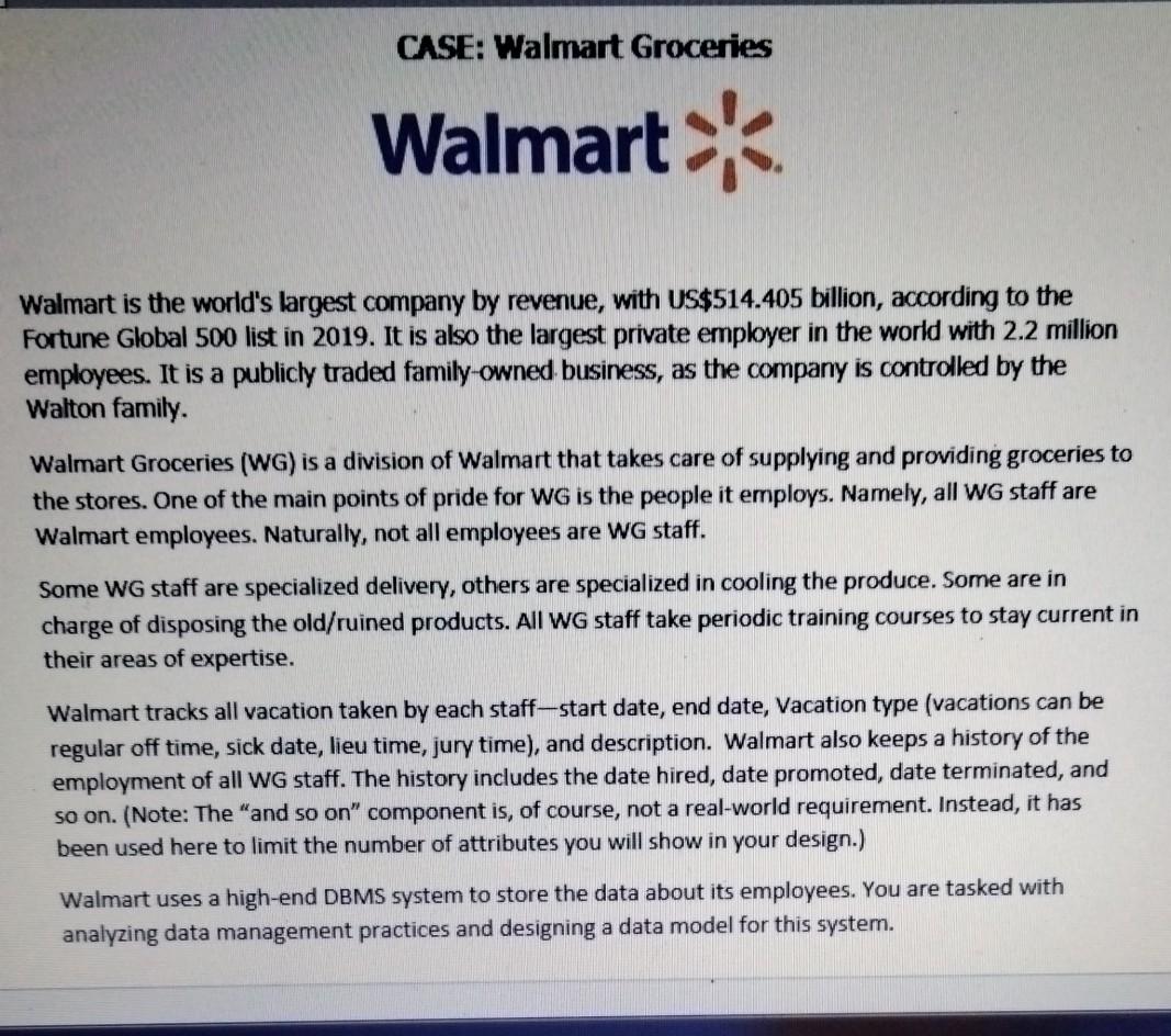 Read the case study and answer the questions