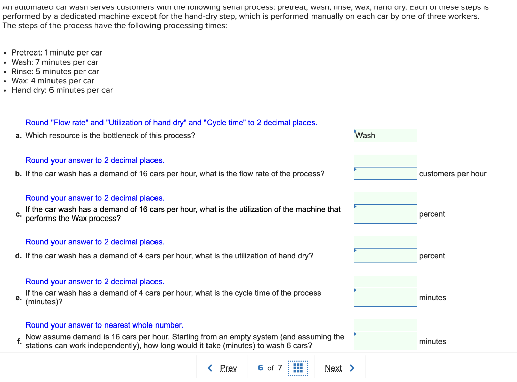 An automated car wash serves customers with the