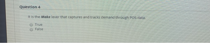 Question 3 Which of the following activities will