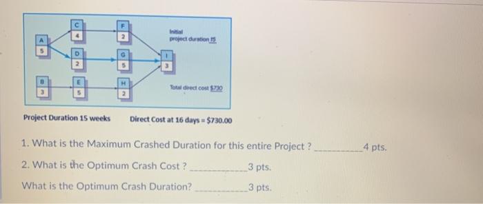 Compute your responses to the three questions