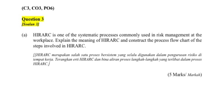 ASAP! (C3, CO3, P06) Question 3 Soalan 31 (a)