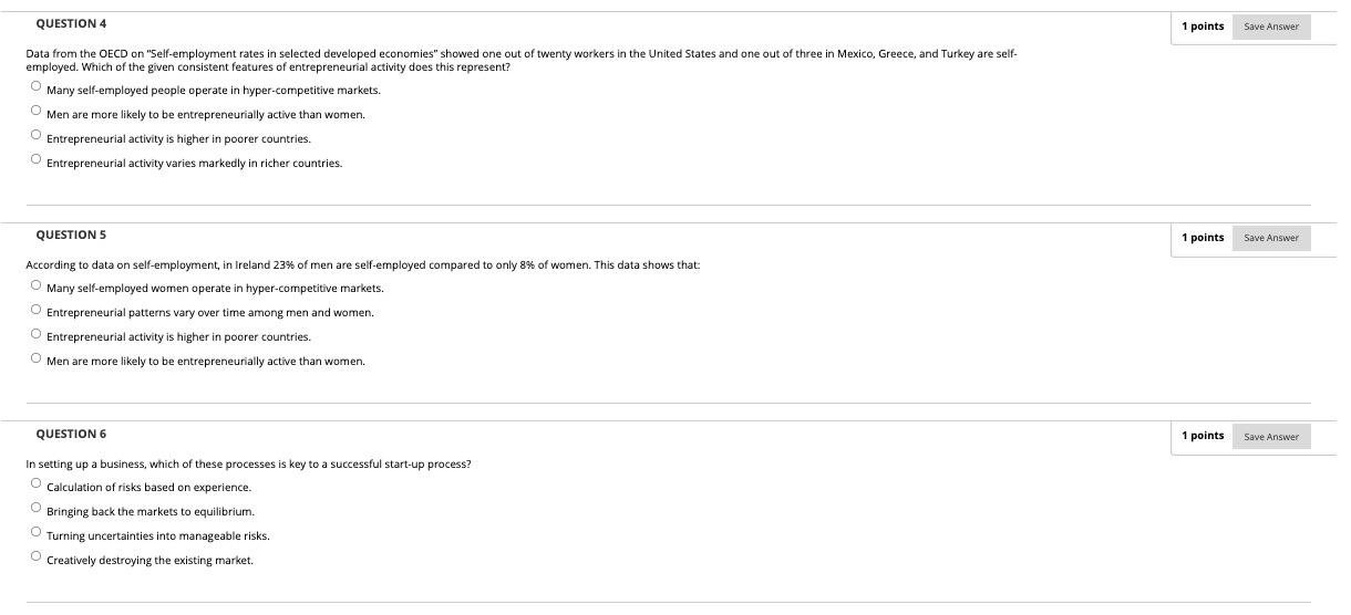 QUESTION 4 1 points Save Answer Data from the