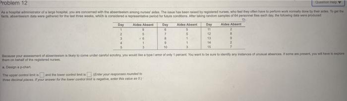 2 Problem 12 As a tot stwierator of a large
