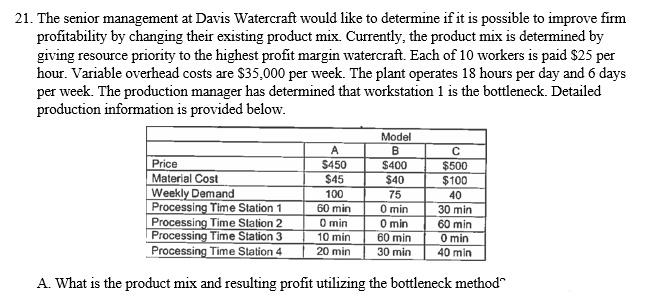 Please show work... preferably not through excel