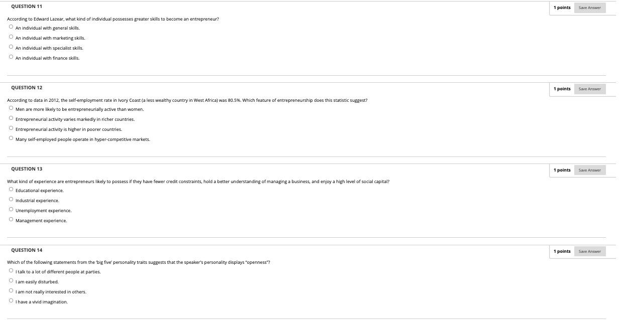 QUESTION 11 1 points Save Answer According to