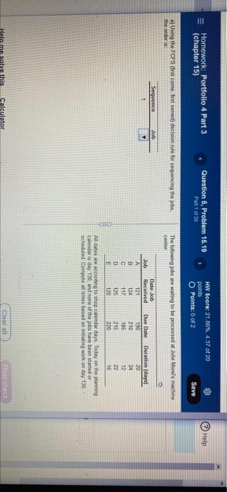 III Homework: Portfolio 4 Part 3 (chapter 15)