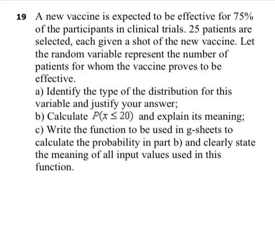 20 Use spreadsheets to generate full distribution