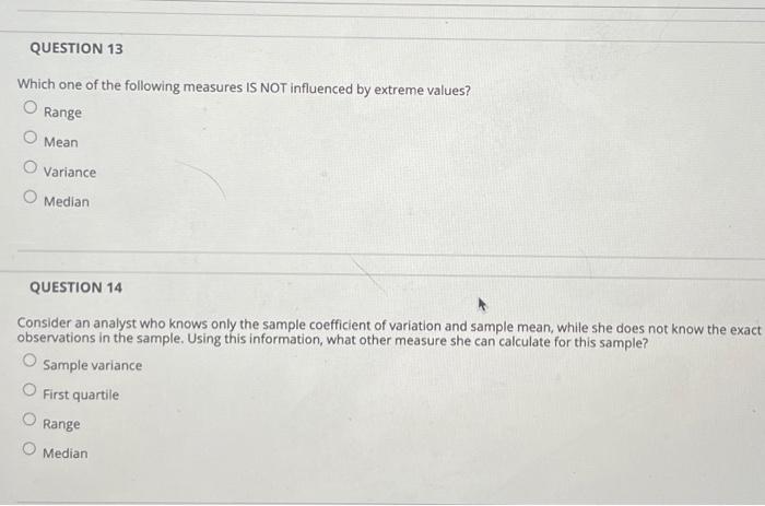 he help thenk you QUESTION 13 Which one of the