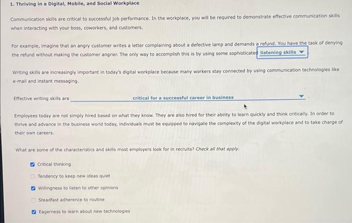 1. Thriving in a Digital, Mobile, and Social