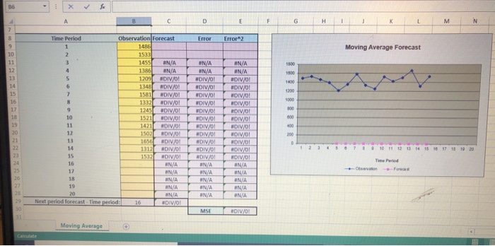 (4.8) Analysis - Chapter 11 - Forecasting - due