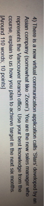 4) There is a new virtual communication