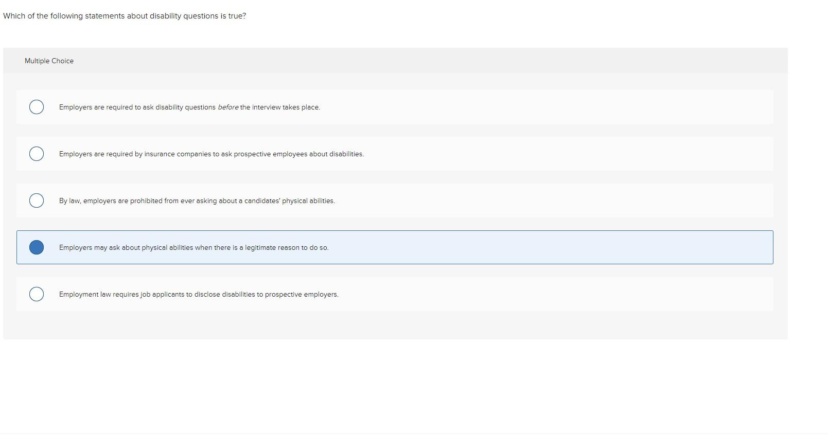 Which of the following statements about