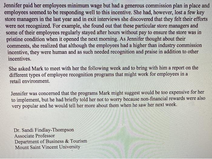 Mini-Case 8-1: Pay-for-Performance and Financial