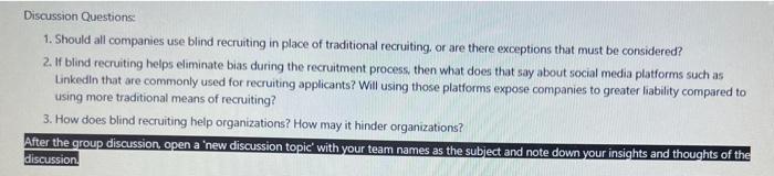 asap Discussion Questions 1. Should all companies
