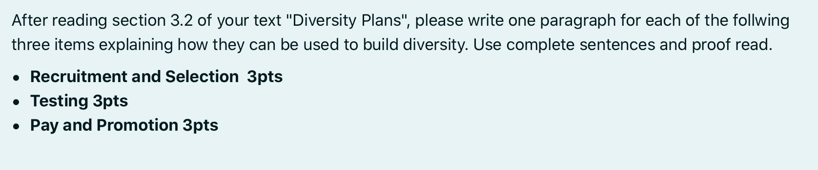 from Human Resource Management textbook After