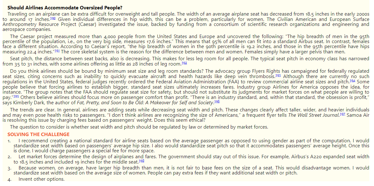 Should Airlines Accommodate Oversized People?