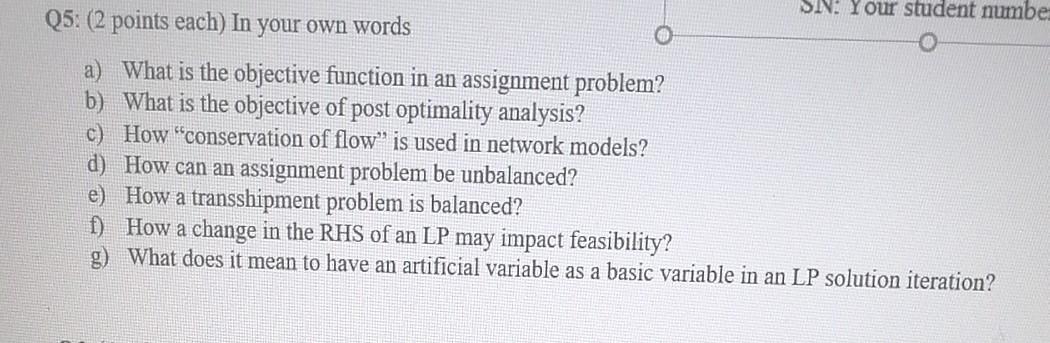 Please l haven't enough time SIN: Your student