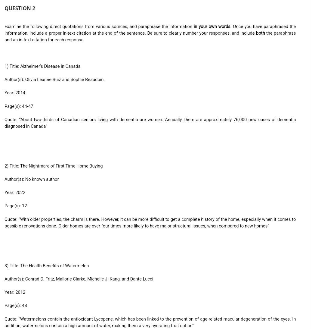 Please make APA 7th edition Reference. Please do