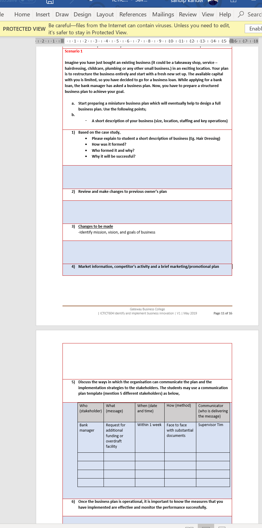 all question plz le Home Insert Draw Design