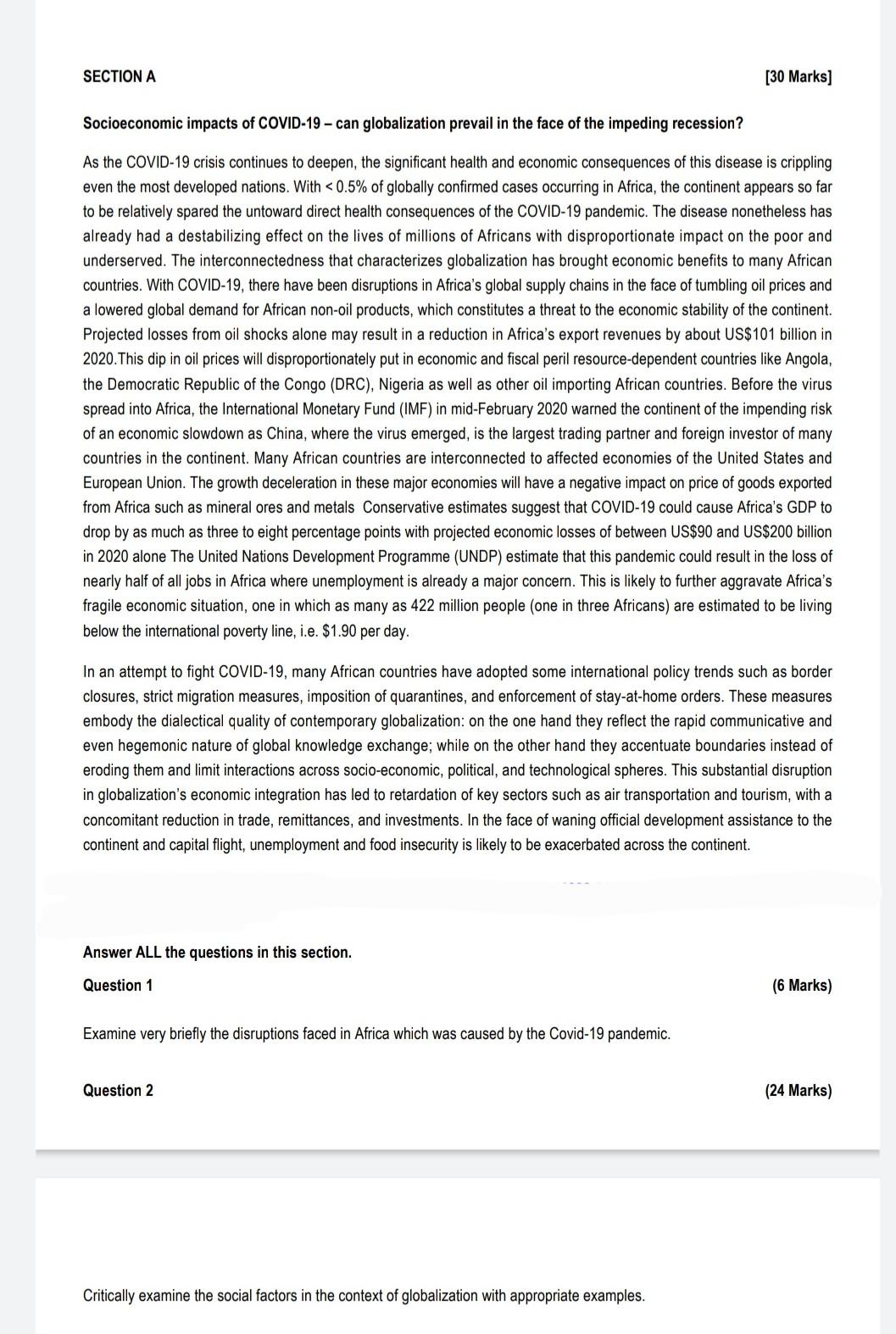 please answer Q 2 only with extensive explanation