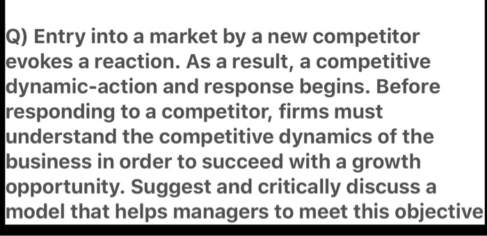 support answer with examples. Q) Entry into a