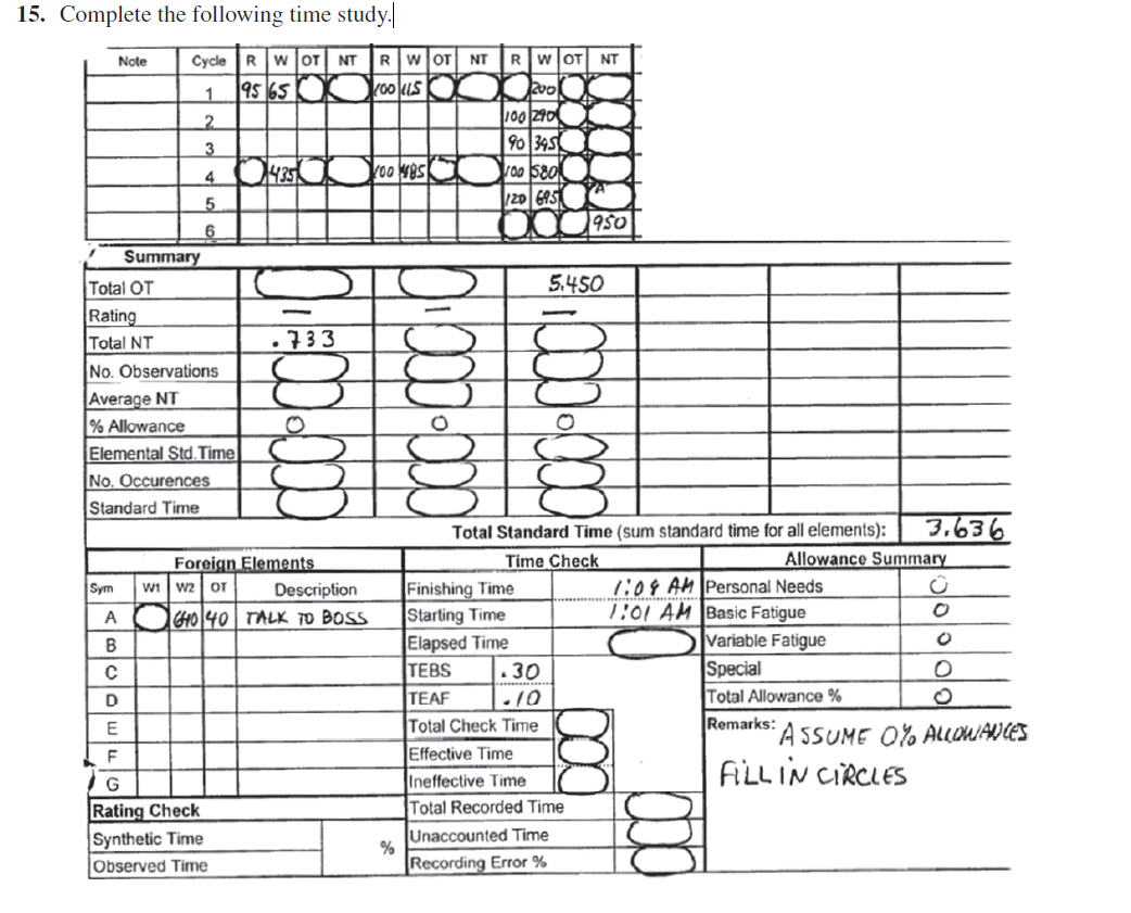 Textbook: Niebel's Methods, Standards, & Work