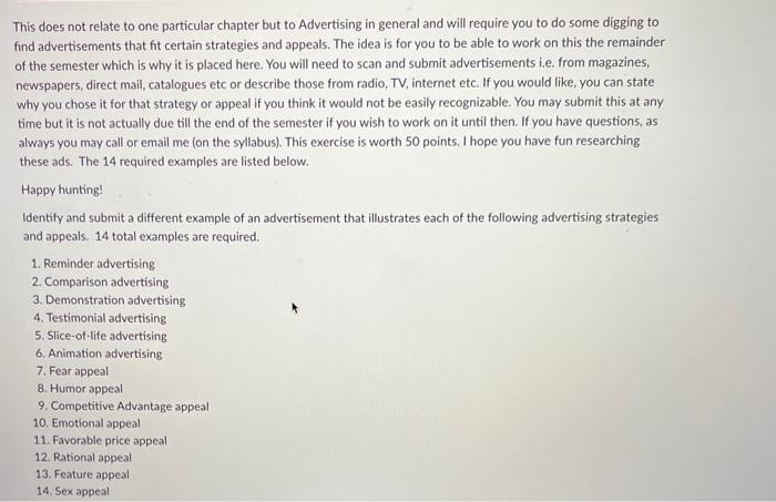 This does not relate to one particular chapter