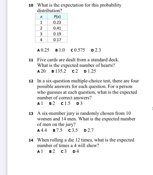 multiple choice question 10 What is the