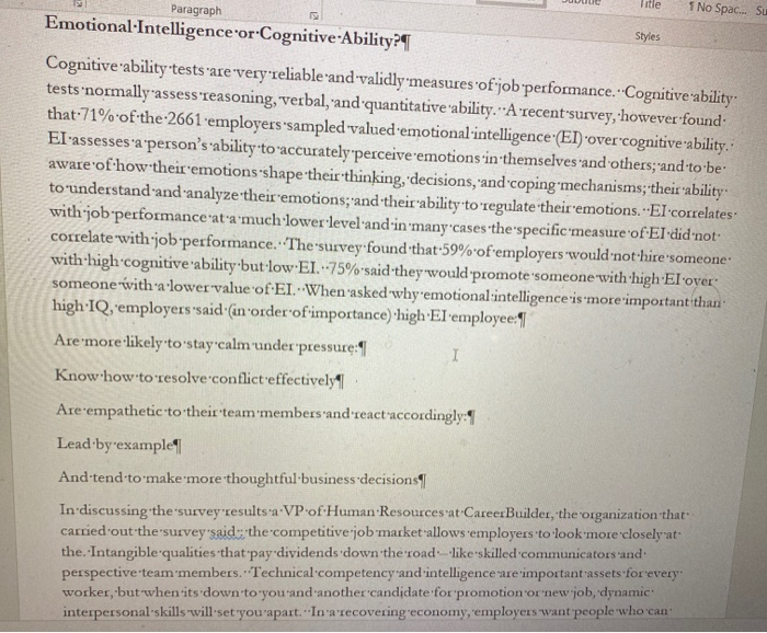 Title 1 No Spac... Su Styles Paragraph Emotional