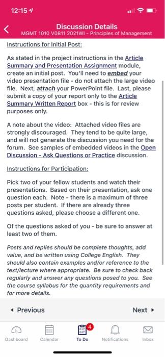 12:15 Discussion Details MGMT 1010 V0811 2021WI -