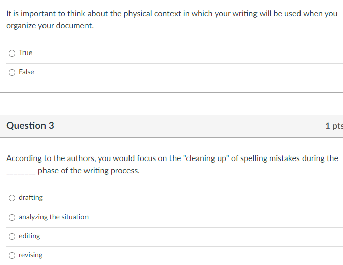 It is important to think about the physical