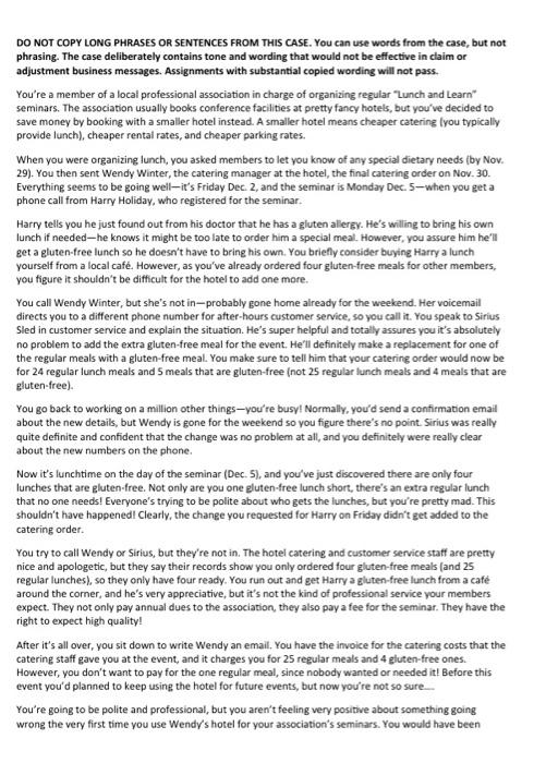 DO NOT COPY LONG PHRASES OR SENTENCES FROM THIS