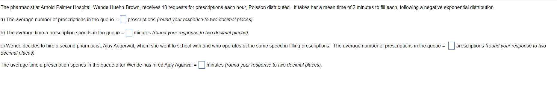 The pharmacist at Arnold Palmer Hospital, Wende