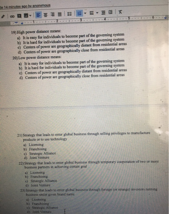 OO made 13 minutes ago by anonymous El 15 2 13)