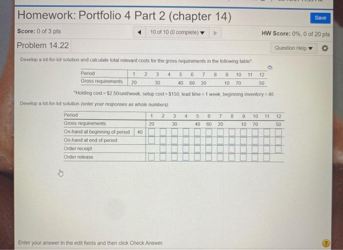 Save Homework: Portfolio 4 Part 2 (chapter 14)