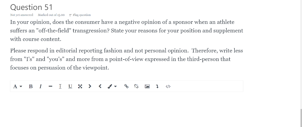 Hay question Question 51 Not yet answered Marked