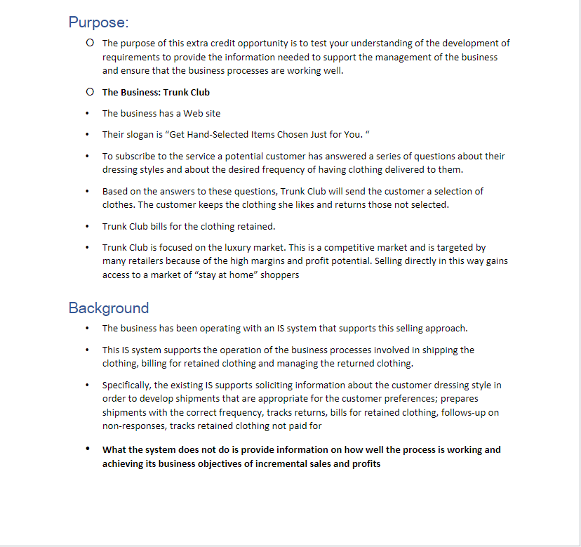 Purpose: The purpose of this extra credit