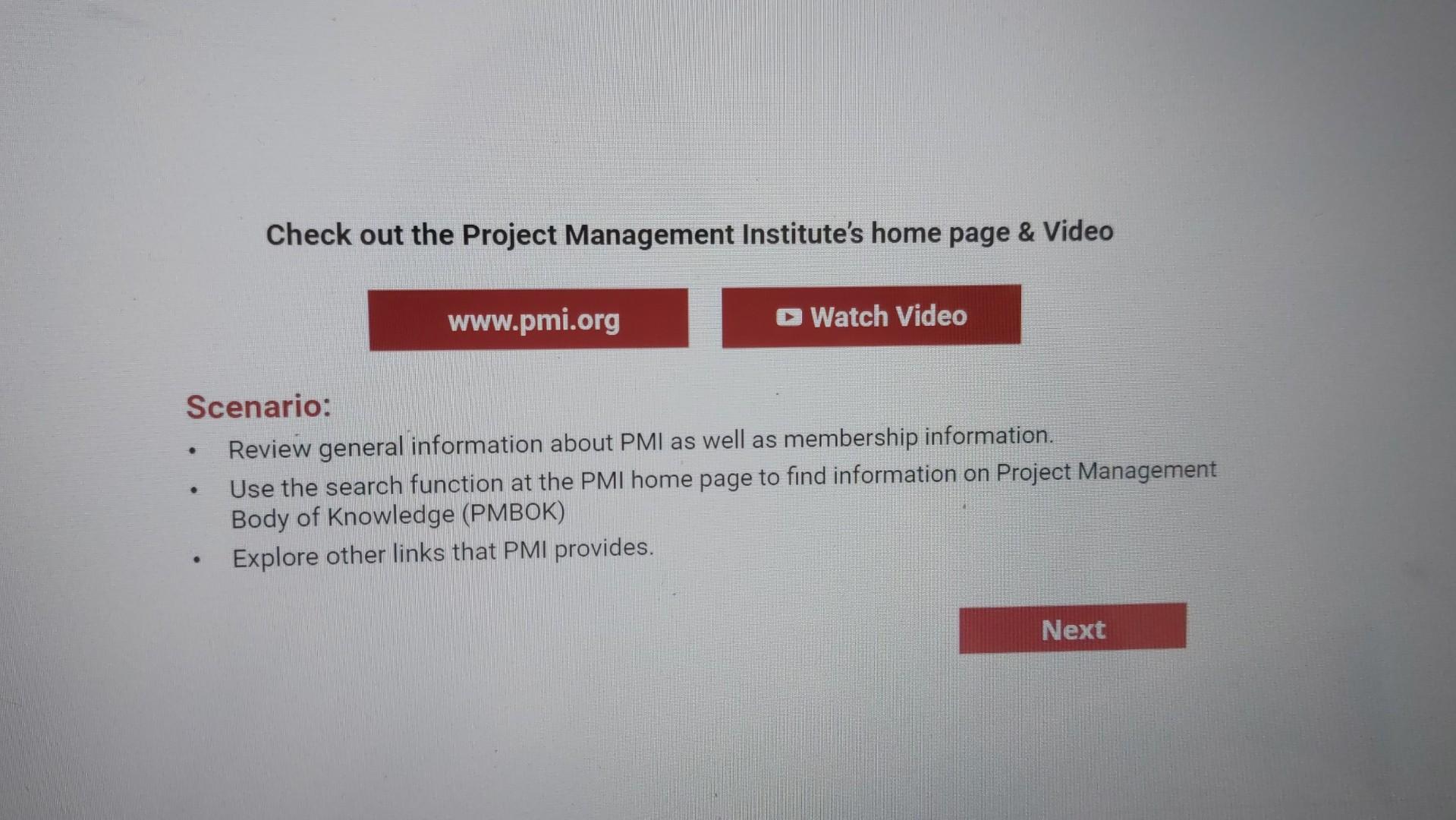 This unit examines Project Management Methodology