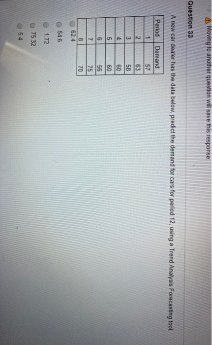 A Moving to another question will save this